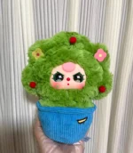 Baby Three A pot of small flower plush toy - Image 2