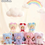 samuel colorful plush cat